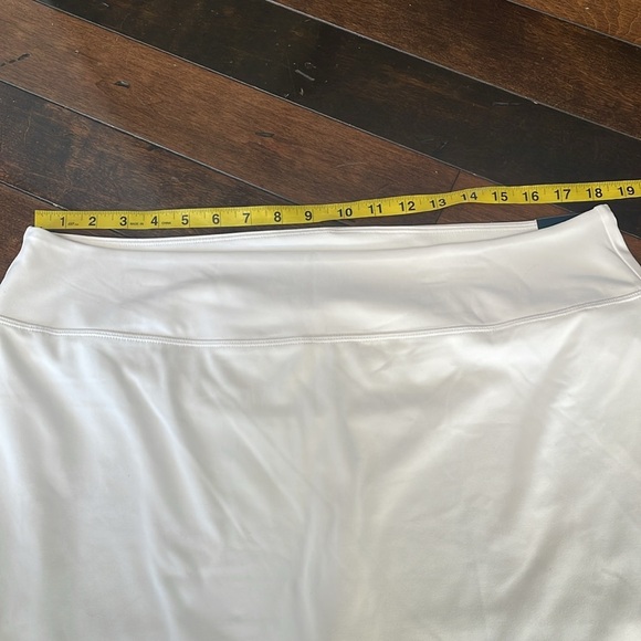 DSG Performance High Rise Momentum Skort White Built in short Sz XXL Active NWT - Picture 6 of 16